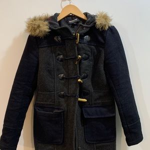 Modcloth Coffeeshop wool toggle coat. Size M